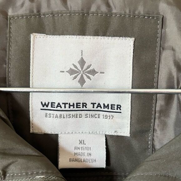 Weather Tamer Green Puffer Ski Jacket Size XL - Picture 7 of 7